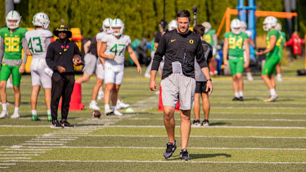 Dan Lanning Oregon Fall Camp 2023